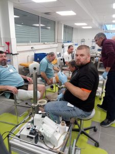 Технік протезист компанії PROSTHETICS.PRO Андрій Щерба на навчанні у Ottobock, Німеччина